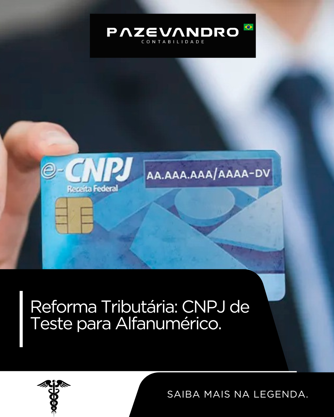 Reforma Tributária: CNPJ de Teste para Alfanumérico