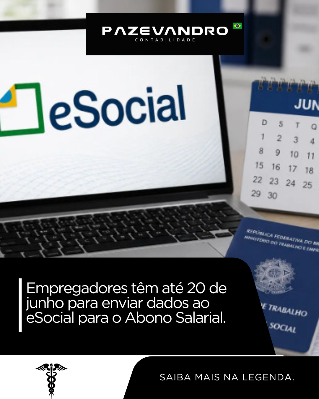 Leia mais sobre o artigo Empregadores têm até 20 de junho para enviar dados ao eSocial para o Abono Salarial