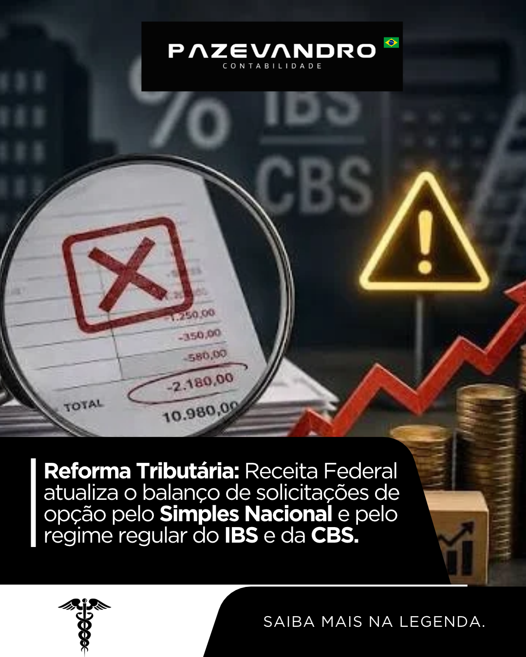 Leia mais sobre o artigo Reforma Tributária: Receita Federal atualiza o balanço de solicitações de opção pelo Simples Nacional e pelo regime regular do IBS e da CBS