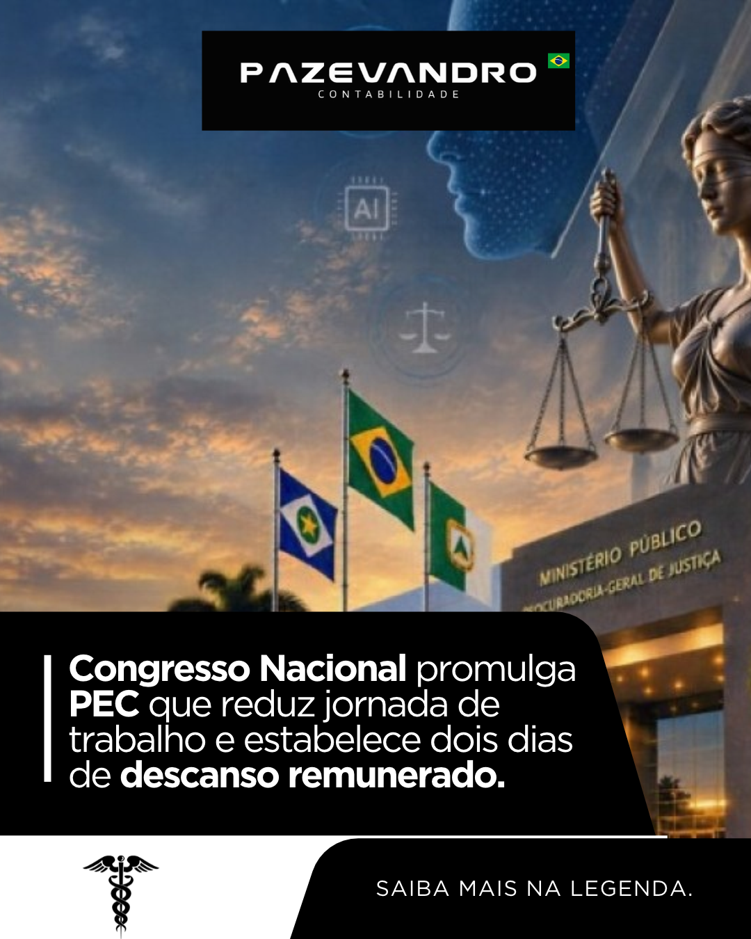 Congresso Nacional promulga PEC que reduz jornada de trabalho e estabelece dois dias de descanso remunerado