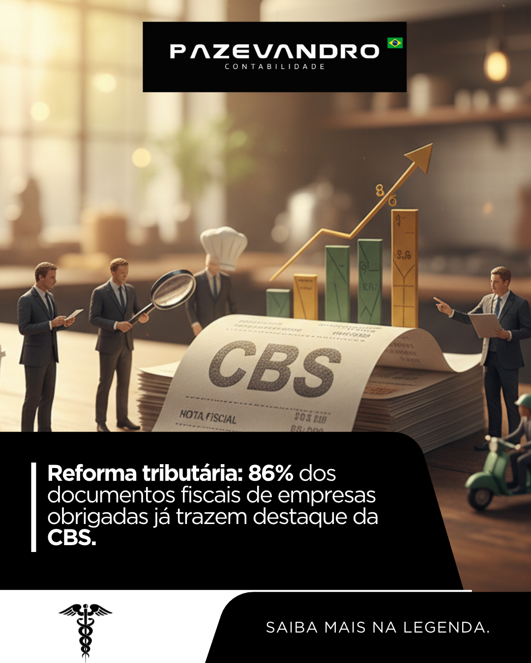 Leia mais sobre o artigo Reforma tributária: 86% dos documentos fiscais de empresas obrigadas já trazem destaque da CBS